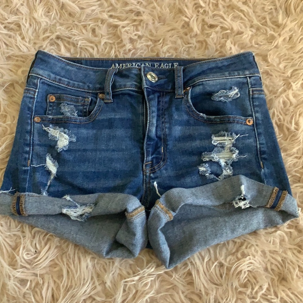 American Eagle Size 4 Jean Shorts
